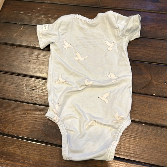 Loulou Lollipop Light blue onesie 0-3M - Picture 3 of 3